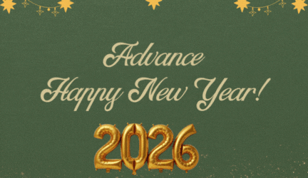 Advance Happy New Year 2026 GIF Images