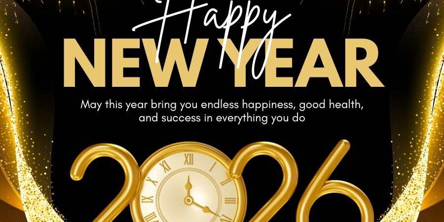 Emotional Happy New Year 2026 Greetings, GIFs With Inspirational Messages