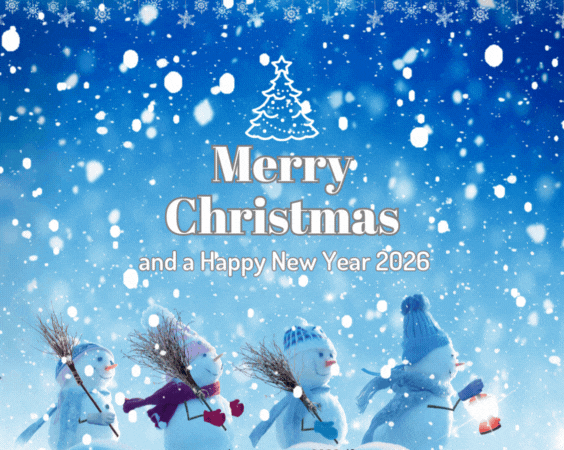 Merry Christmas and Happy New Year 2026 GIF Images